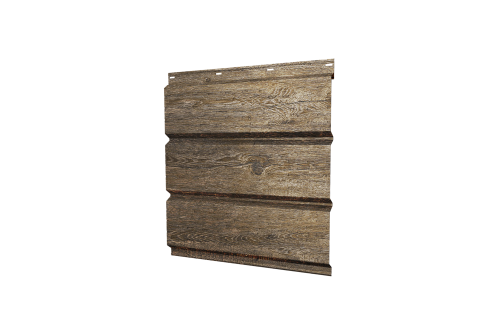Софит металлический полная перфорация 0,45 Print Elite с пленкой Nordic Wood TwinColor