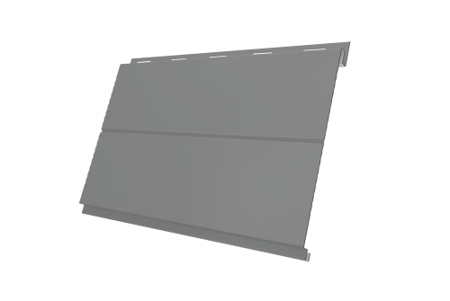 Вертикаль 0,2 line 0.5 Satin с пленкой RAL 9006 бело-алюминиевый