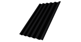 Профнастил HC35R 0,5 Velur X RAL 9005 черный