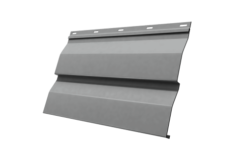 Корабельная Доска 0,265 0.5 Satin RAL 9006 бело-алюминиевый