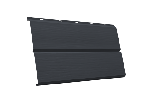 ЭкоБрус 3D 0,345 GL 0.5 Rooftop Бархат с пленкой RAL 7024 мокрый асфальт