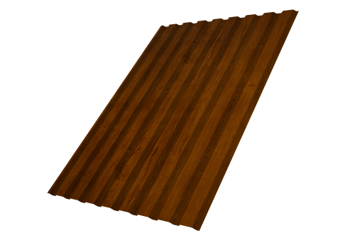 Профнастил С20A 0.4 Print Premium Golden Wood Intense FTC