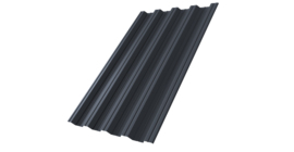 Профнастил НС44 0,5 Satin RAL 7024 мокрый асфальт