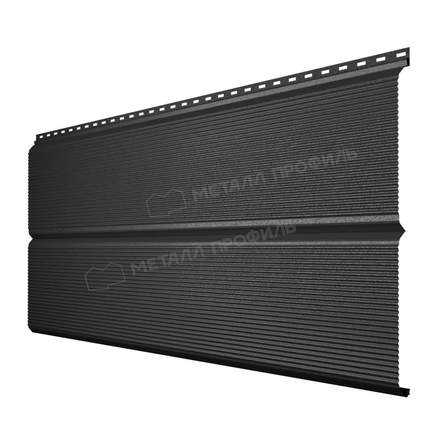 Сайдинг Металл Профиль Lбрус-XL-В-14х335 (PURMAN-20-9005-0.5)