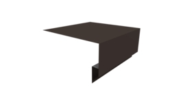 Планка околооконная сложная Экобрус Grand Line 200х75х25 0,5 Drap RR 32 темно-коричневый (3м)