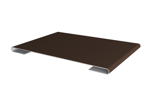 Планка стыковочная 0,5 Drap TX RAL 8017 шоколад (2м)