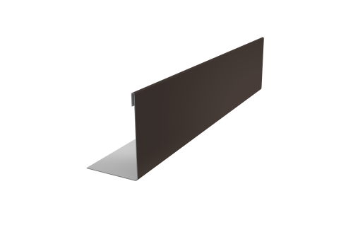 Нащельник 125 Texas 25х35 0,5 Satin Matt TX RR 32 темно-коричневый (L2,0)