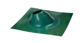 Проходной элемент MF угловой №2 (180-280мм) +185 EPDM (металлический окрашенный фланец) зеленый